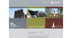 Desktop Screenshot of museumsverbund-nordfriesland.de